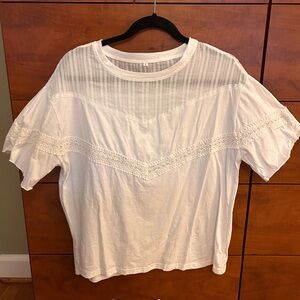 White Lace Women's Top